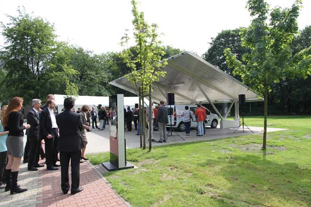 E.ON-Solarcarport · Einweihung 2012
